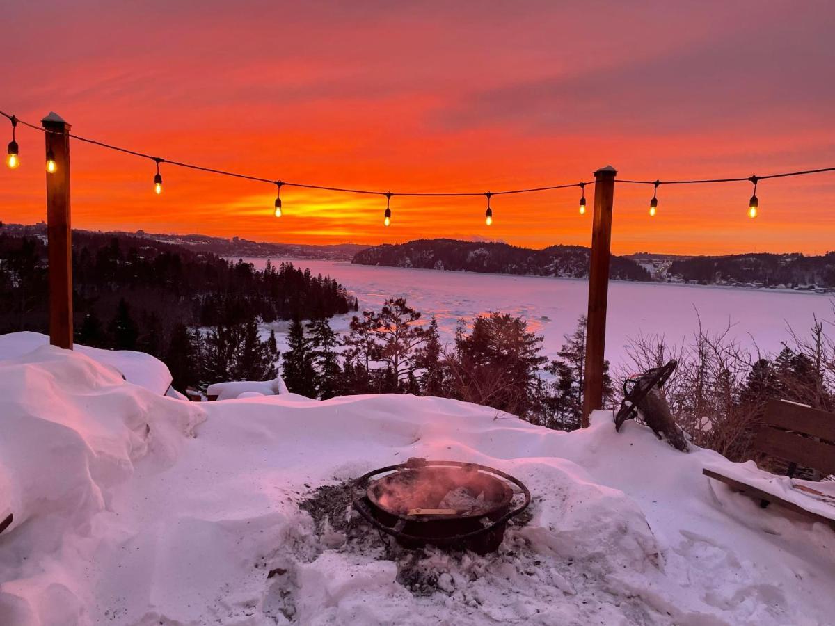 Gite Du Haut Des Arbres Saguenay Zewnętrze zdjęcie